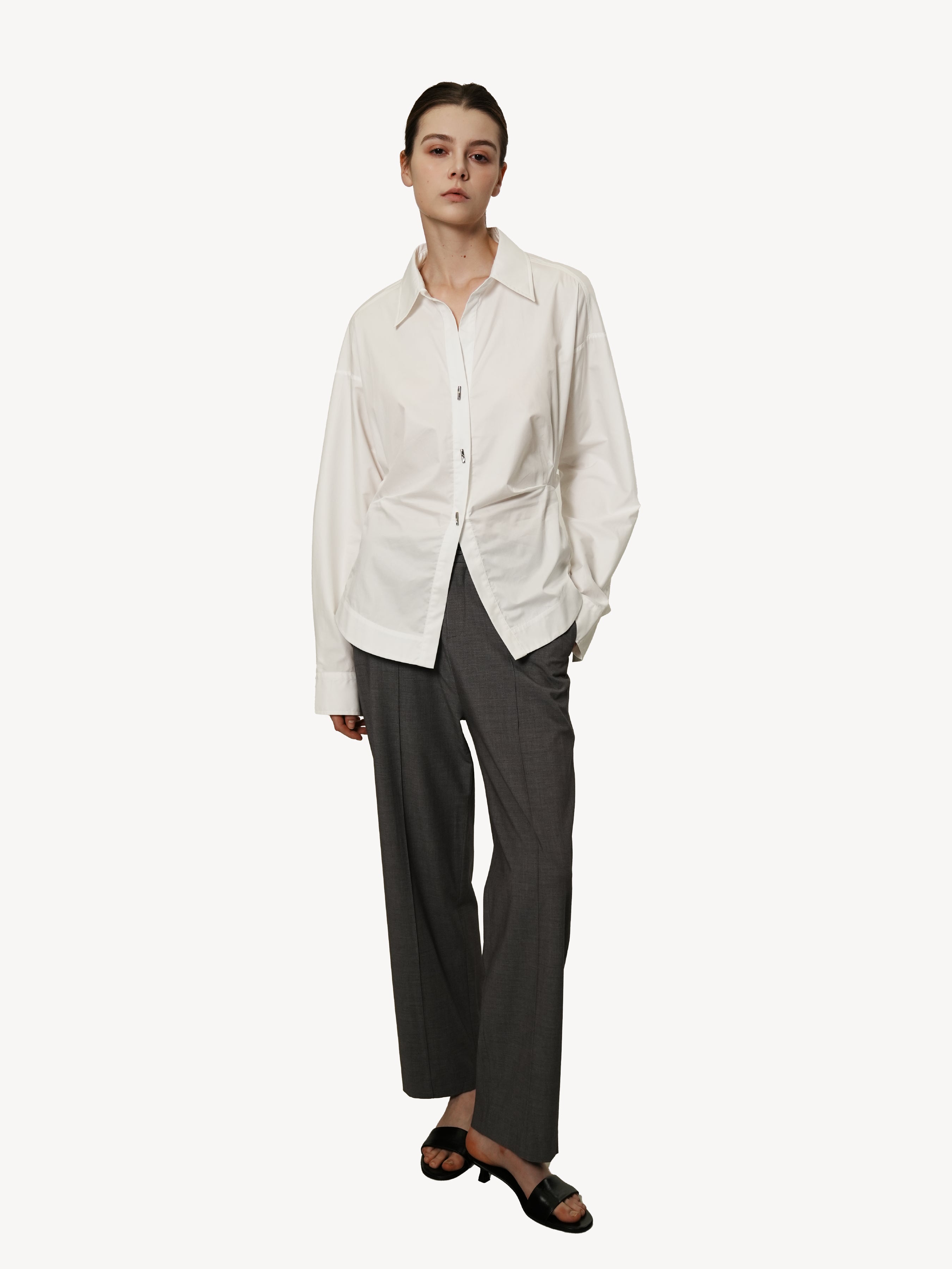 Tailored Wide Trousers
