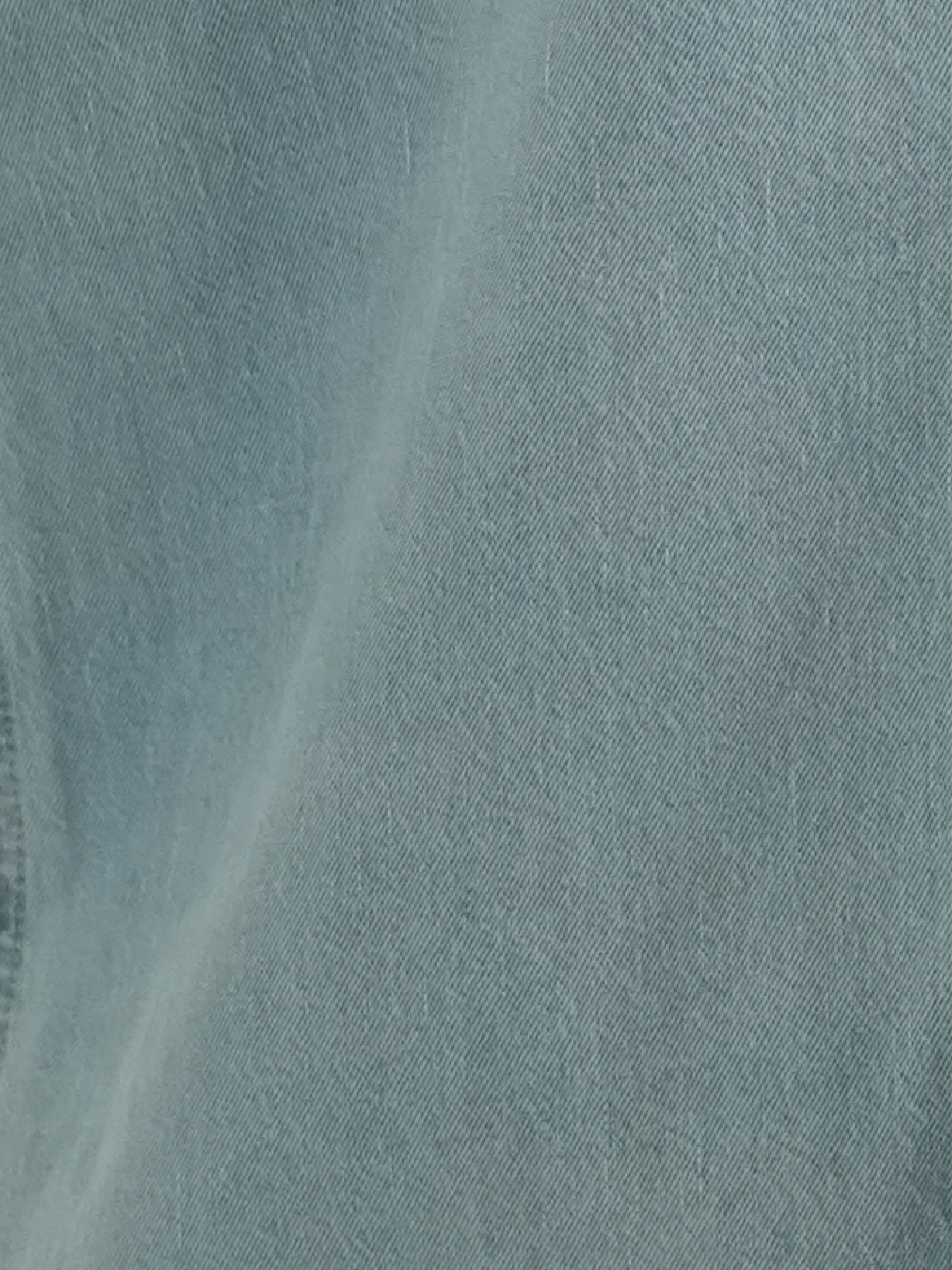 High-Waisted Denim Midi Skirt