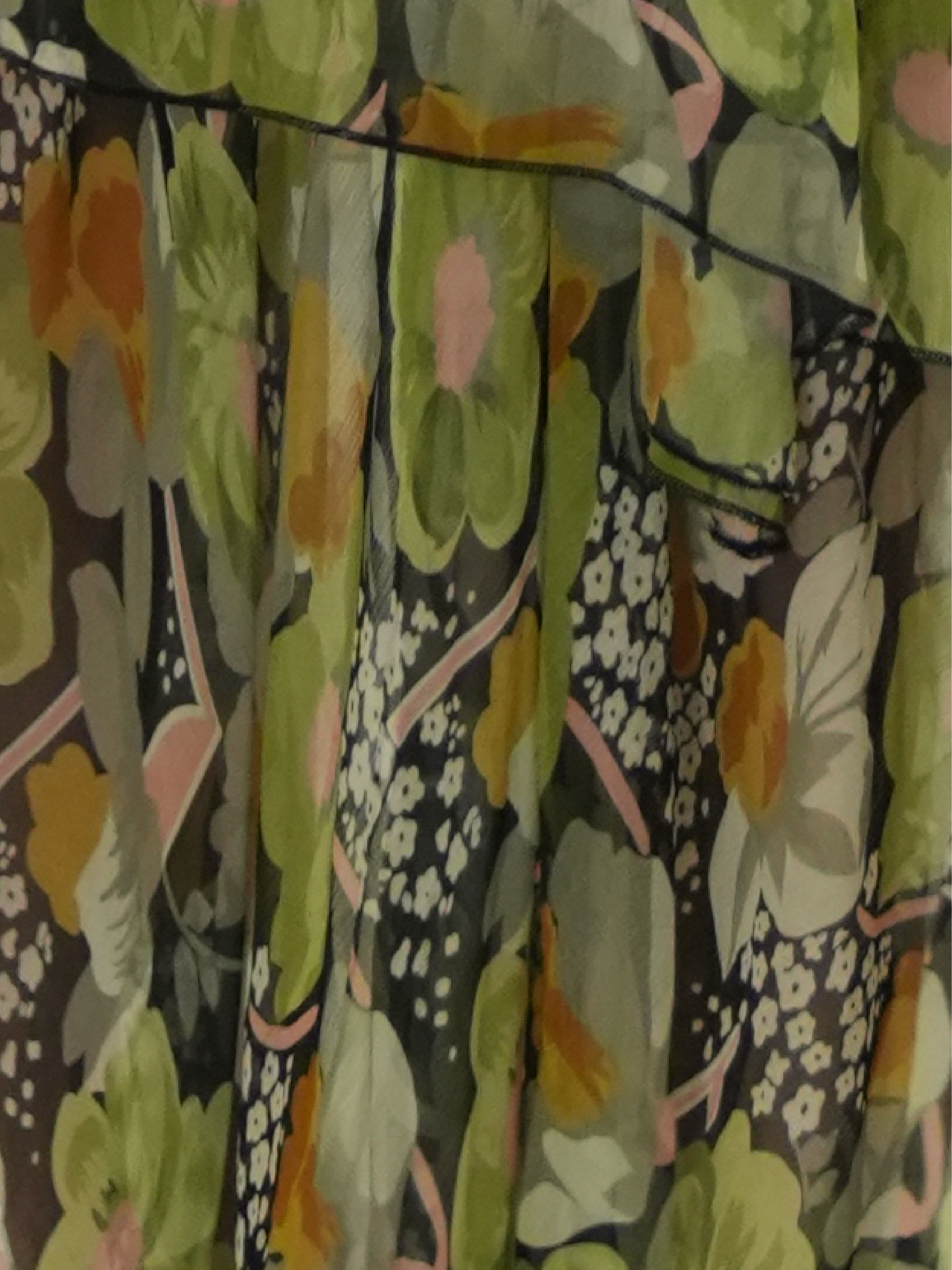 Botanical Wrap Midi Dress