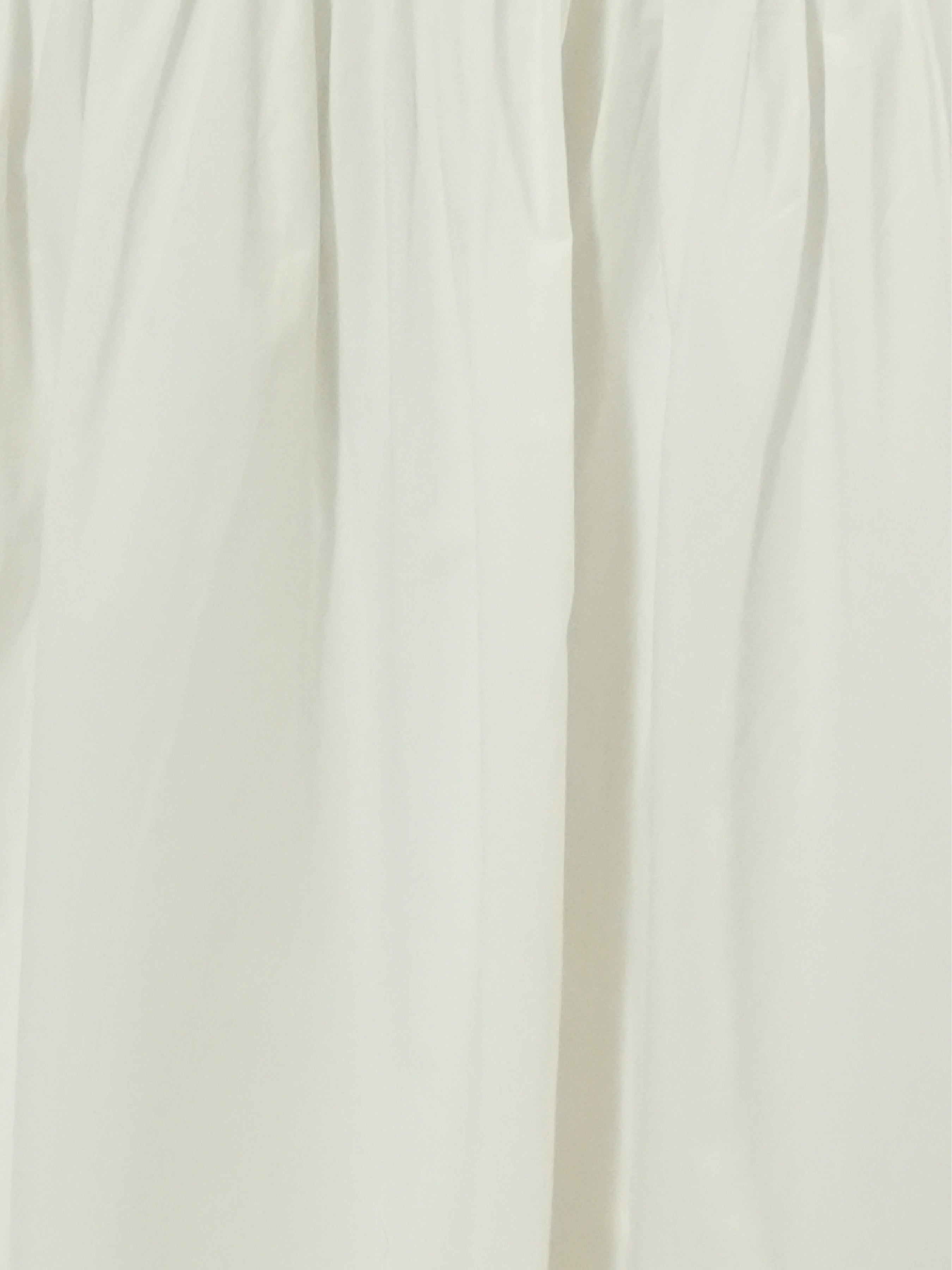 Cotton Midi Circle Skirt