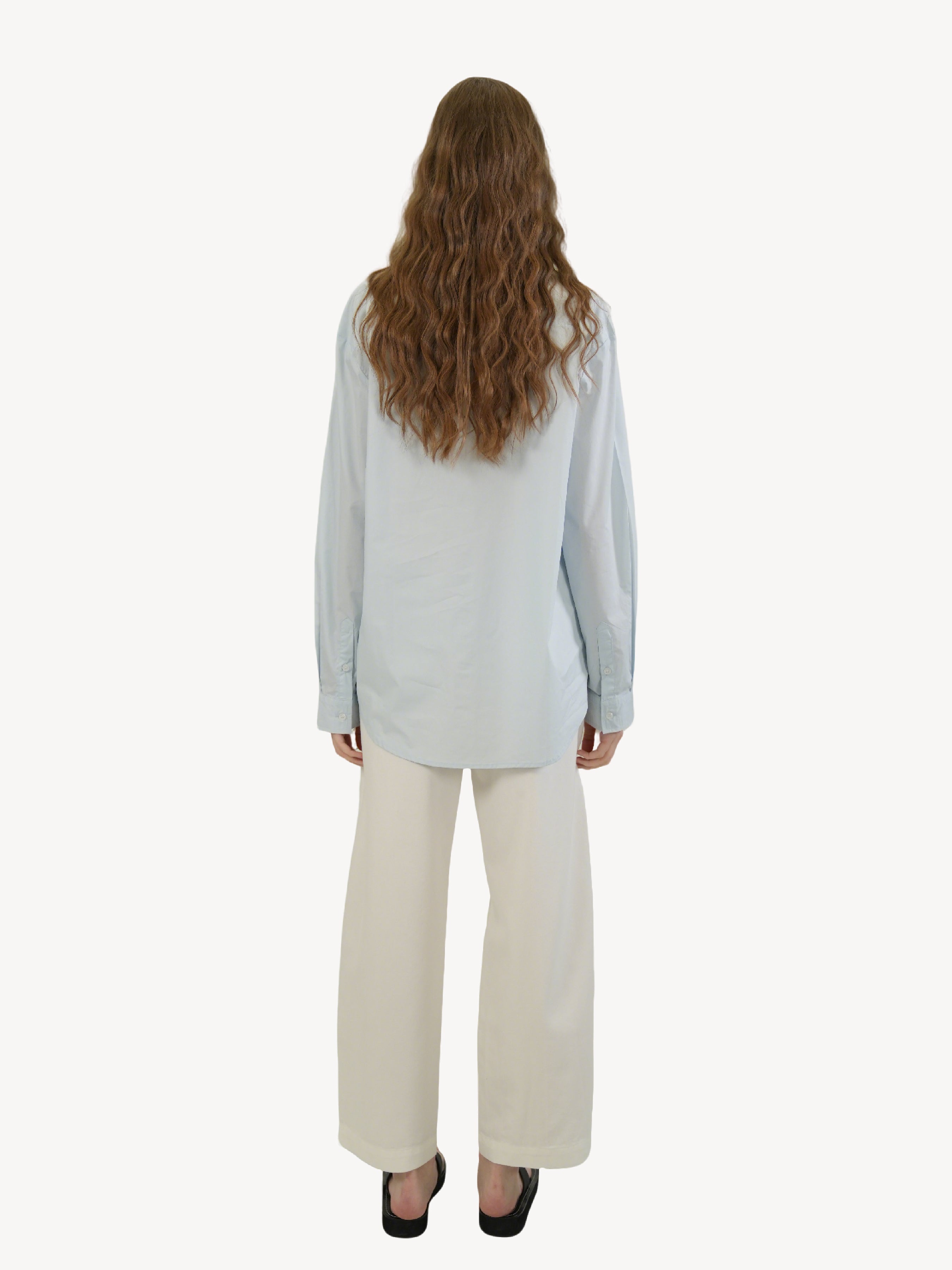 The Blue Oversized Shirt