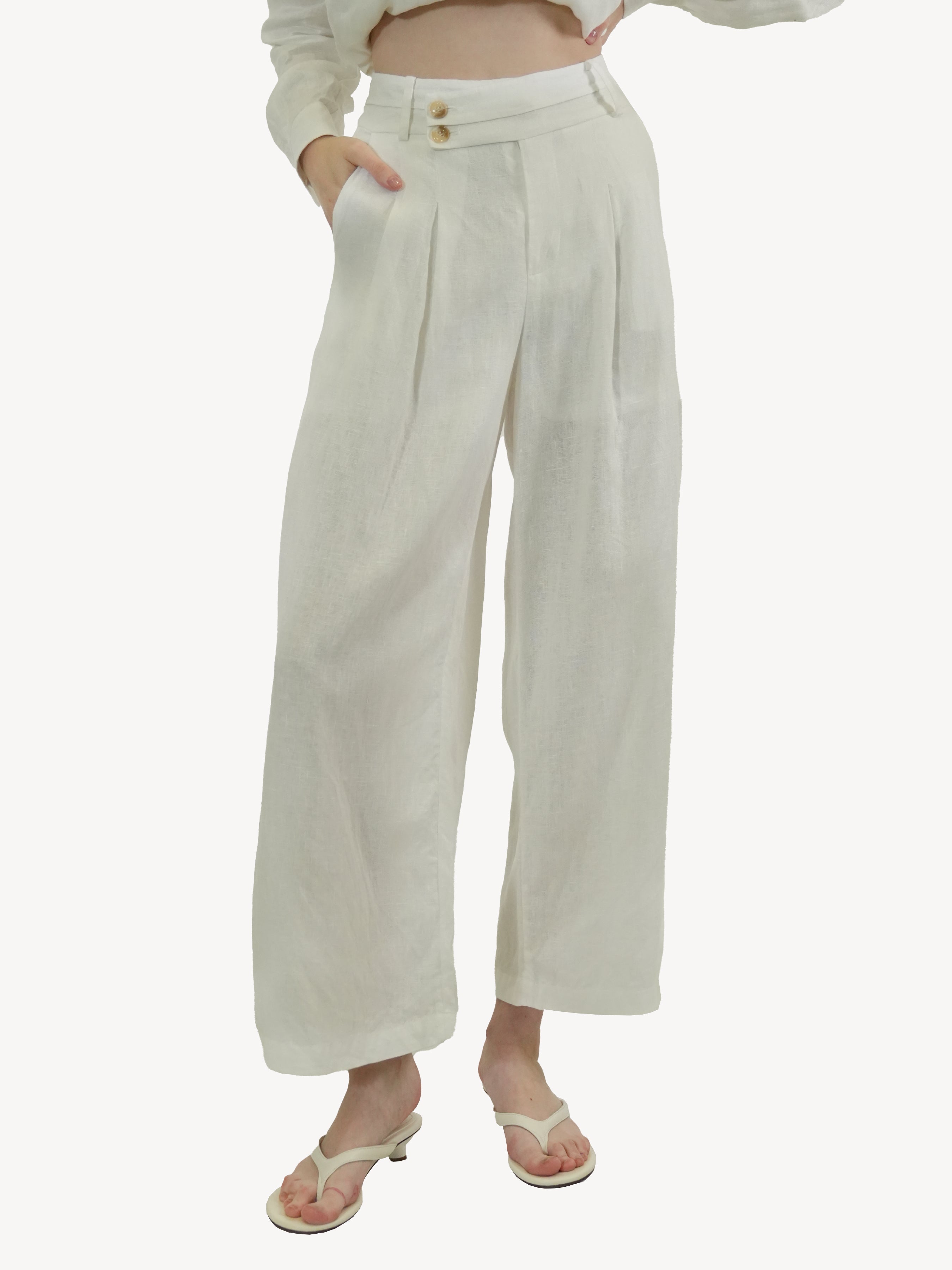 Linen Coordinated Set | Trousers
