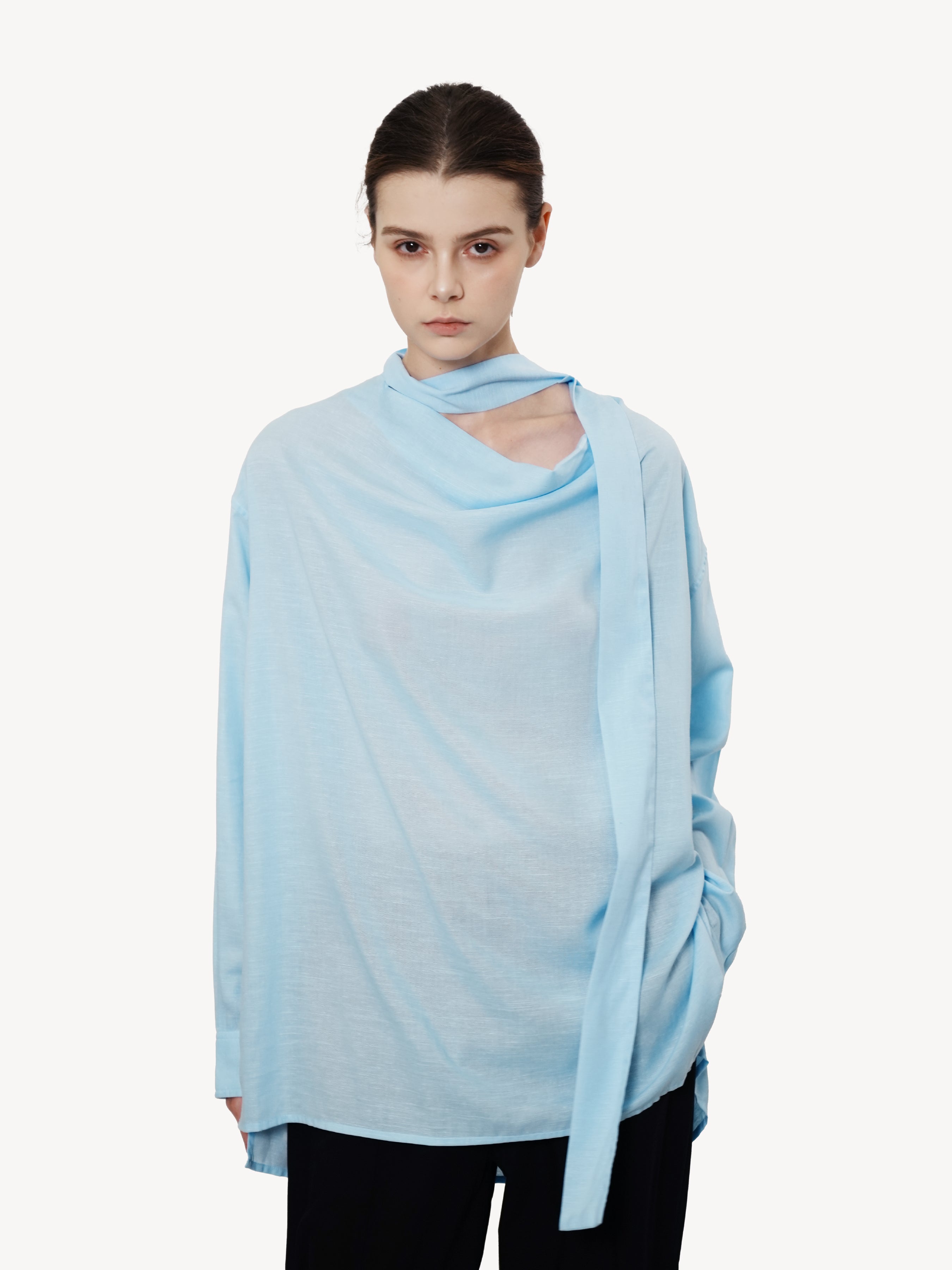 Asymmetric Wrap Top