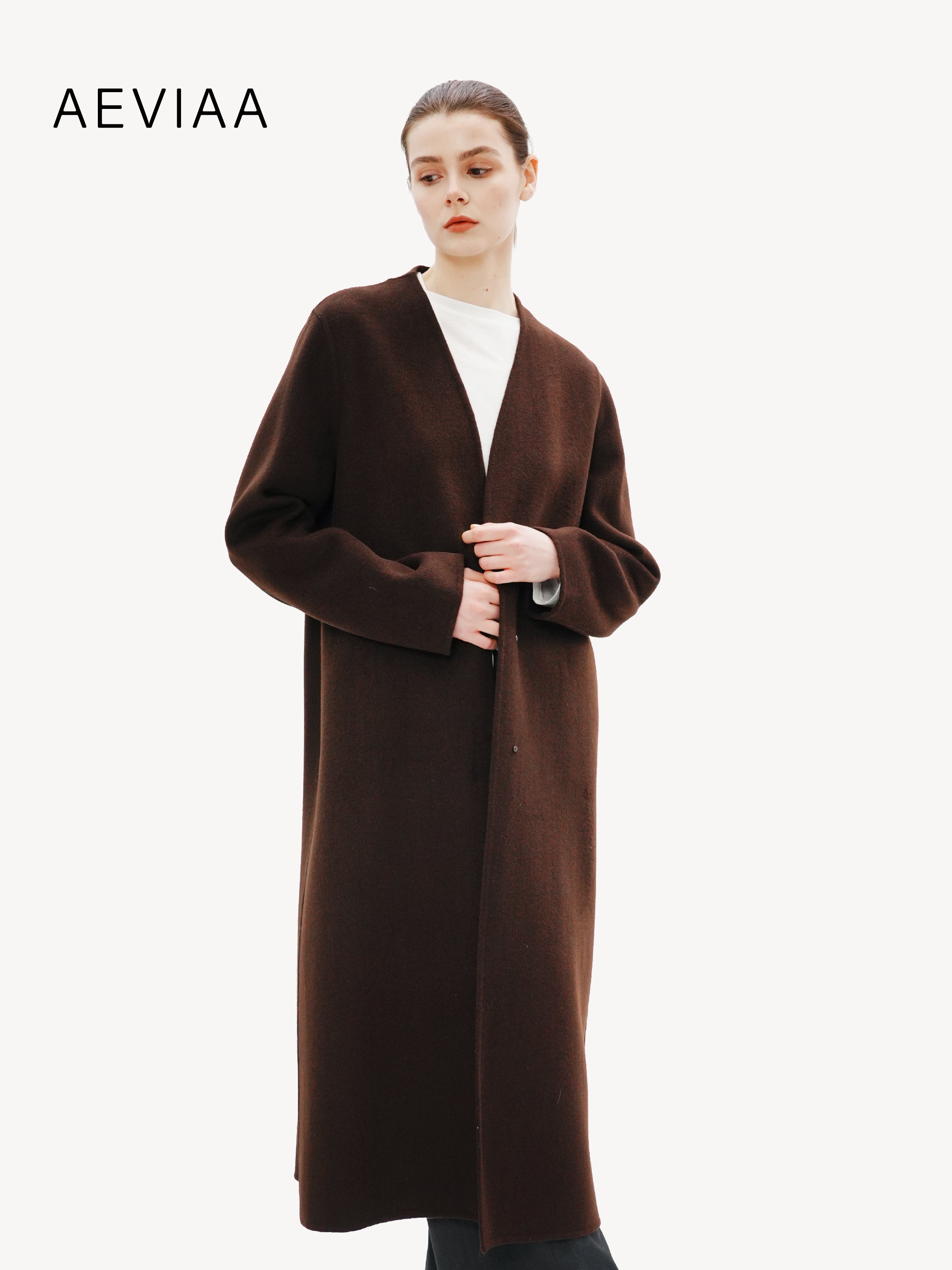 Timeless Wool Long Coat