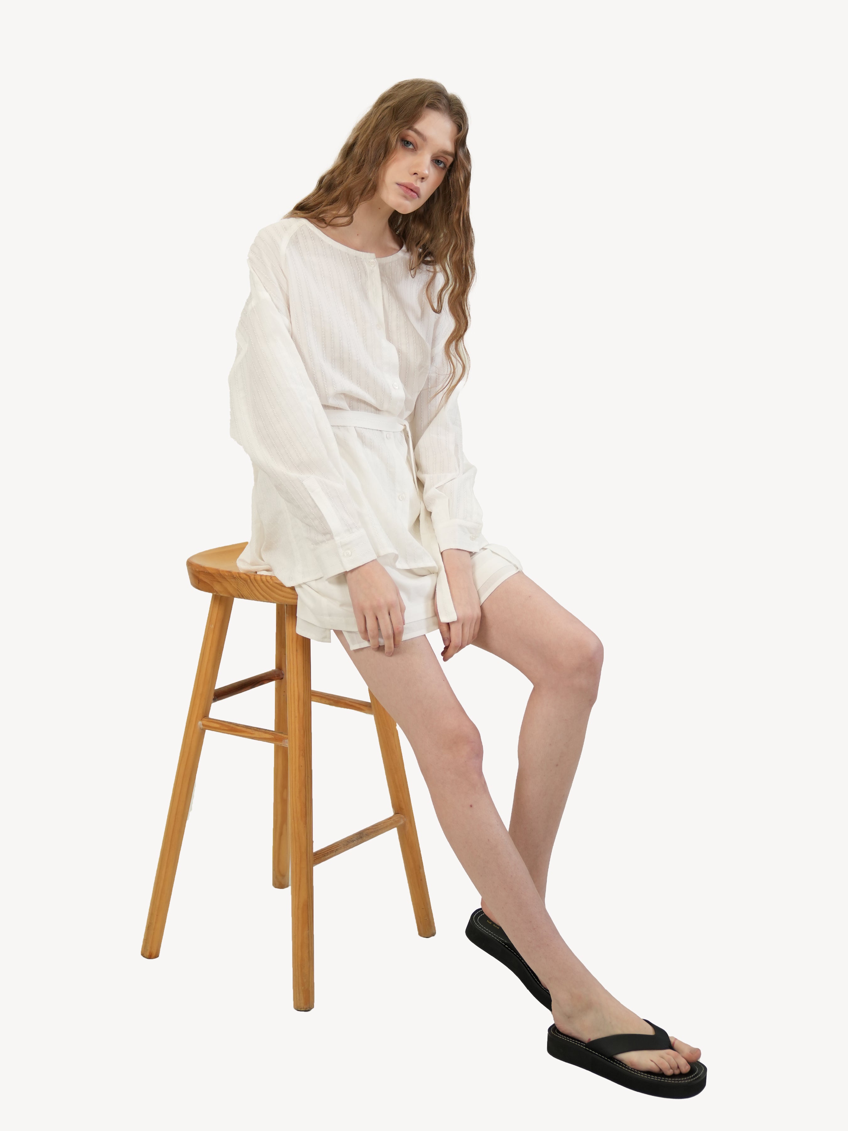 The Linen Mini Skirt