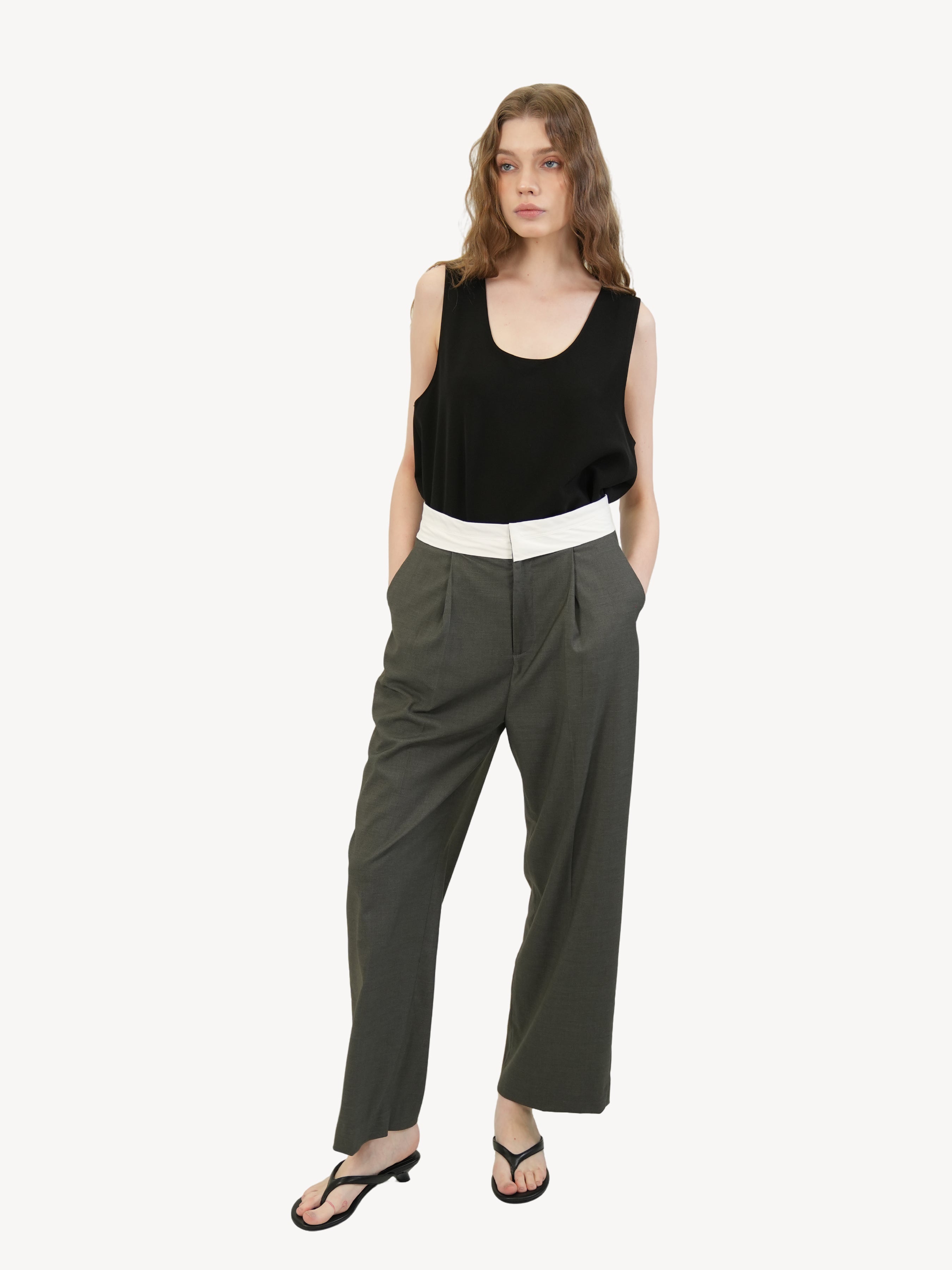 The Pleated Trousers
