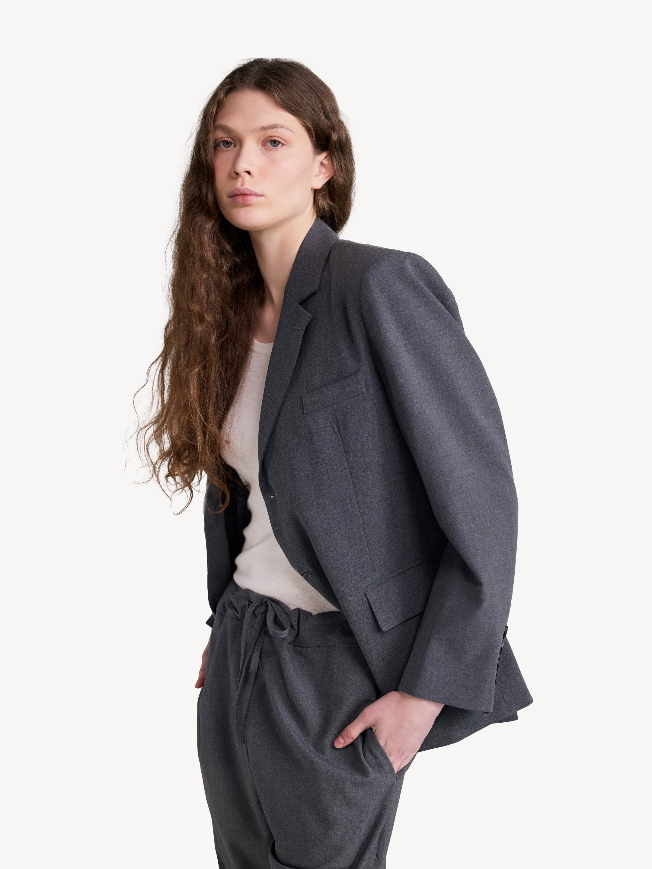 Tailored Wool Blazer