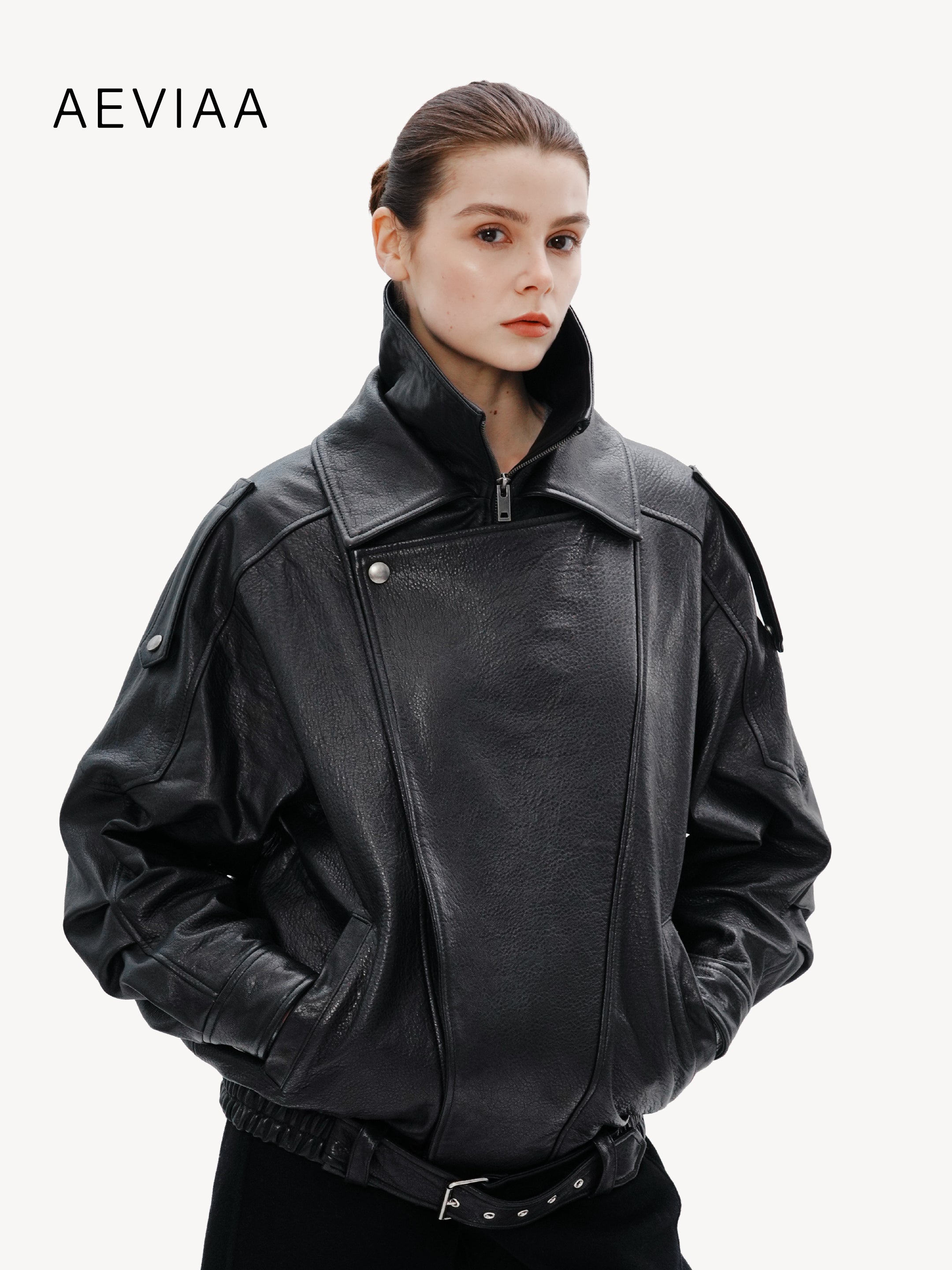 Oversized Shearling Jacket