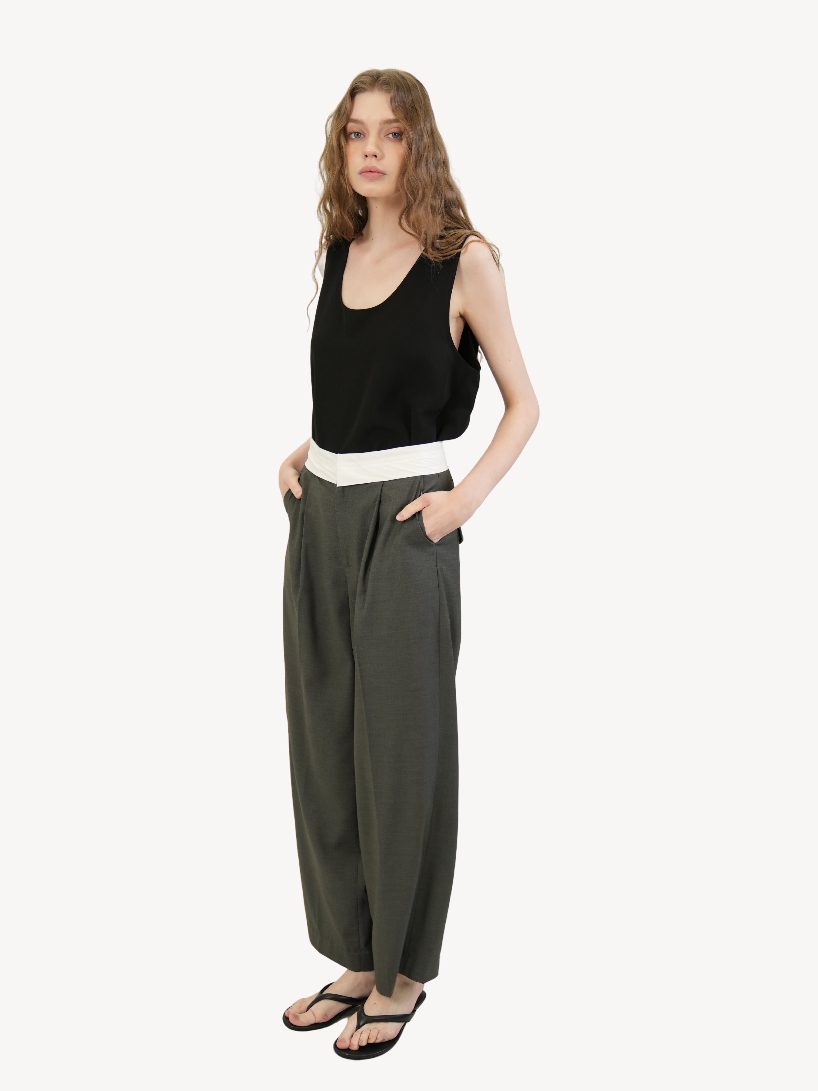 The Pleated Trousers