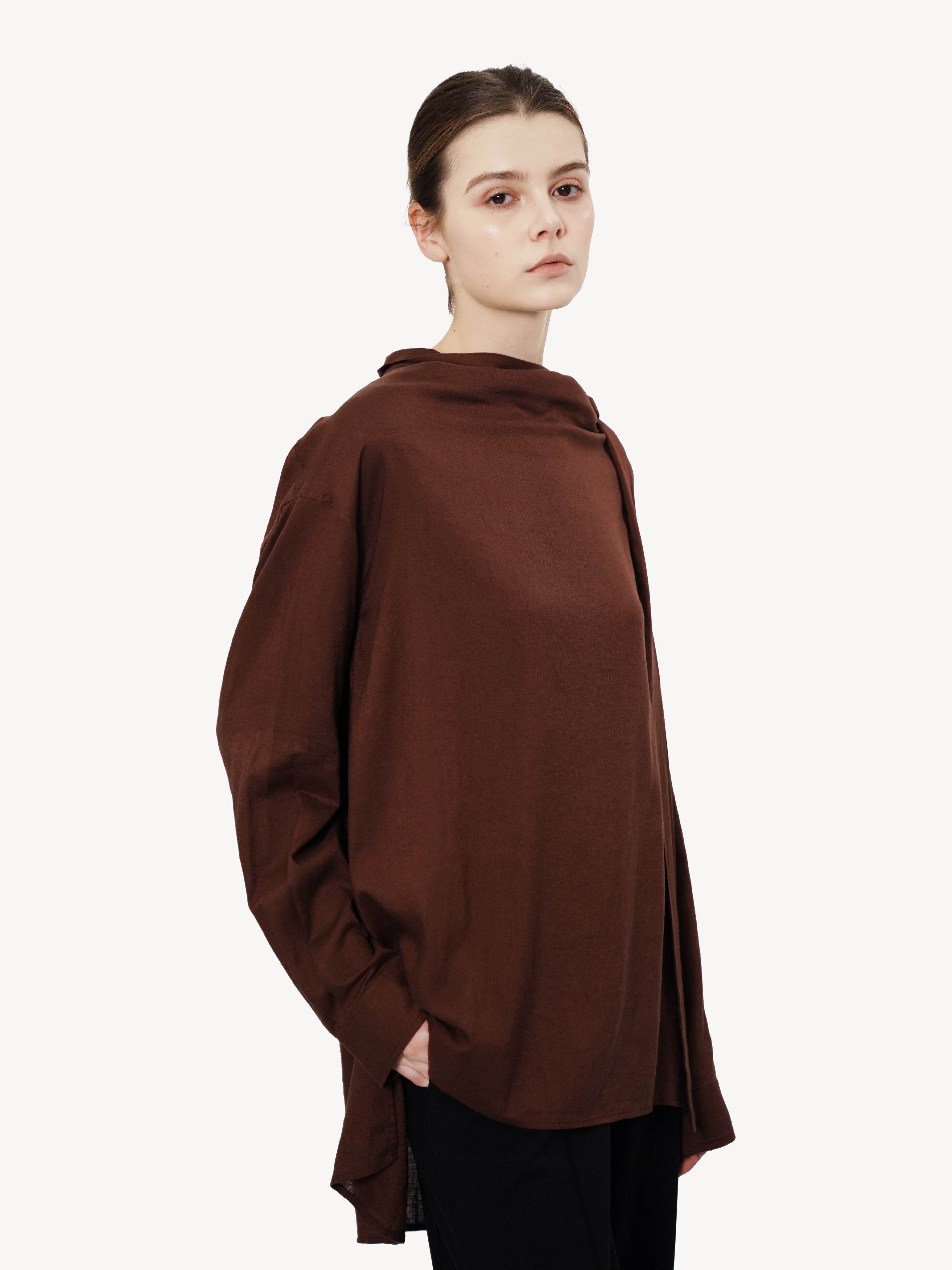Asymmetric Wrap Top