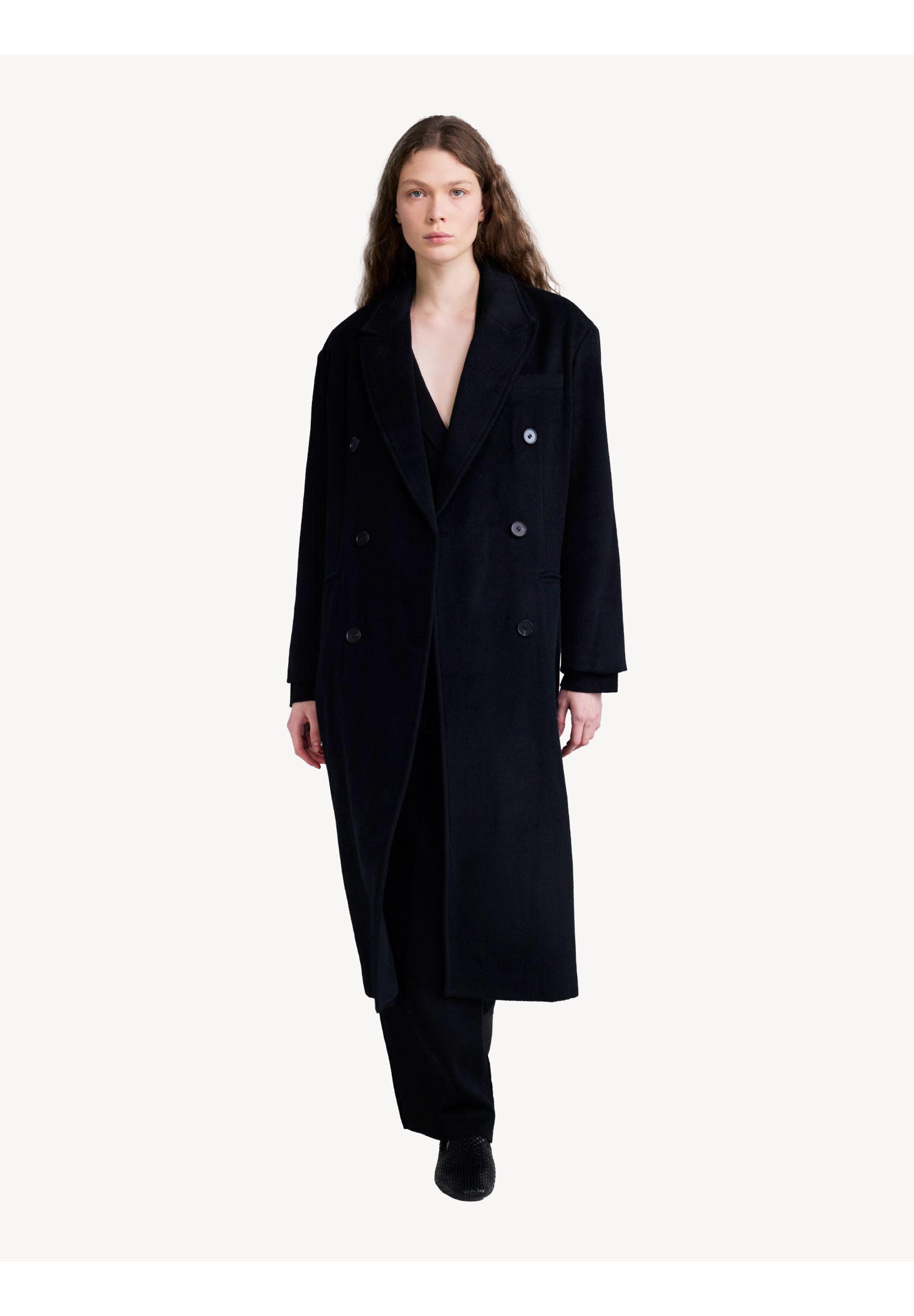 Double Wool Coat