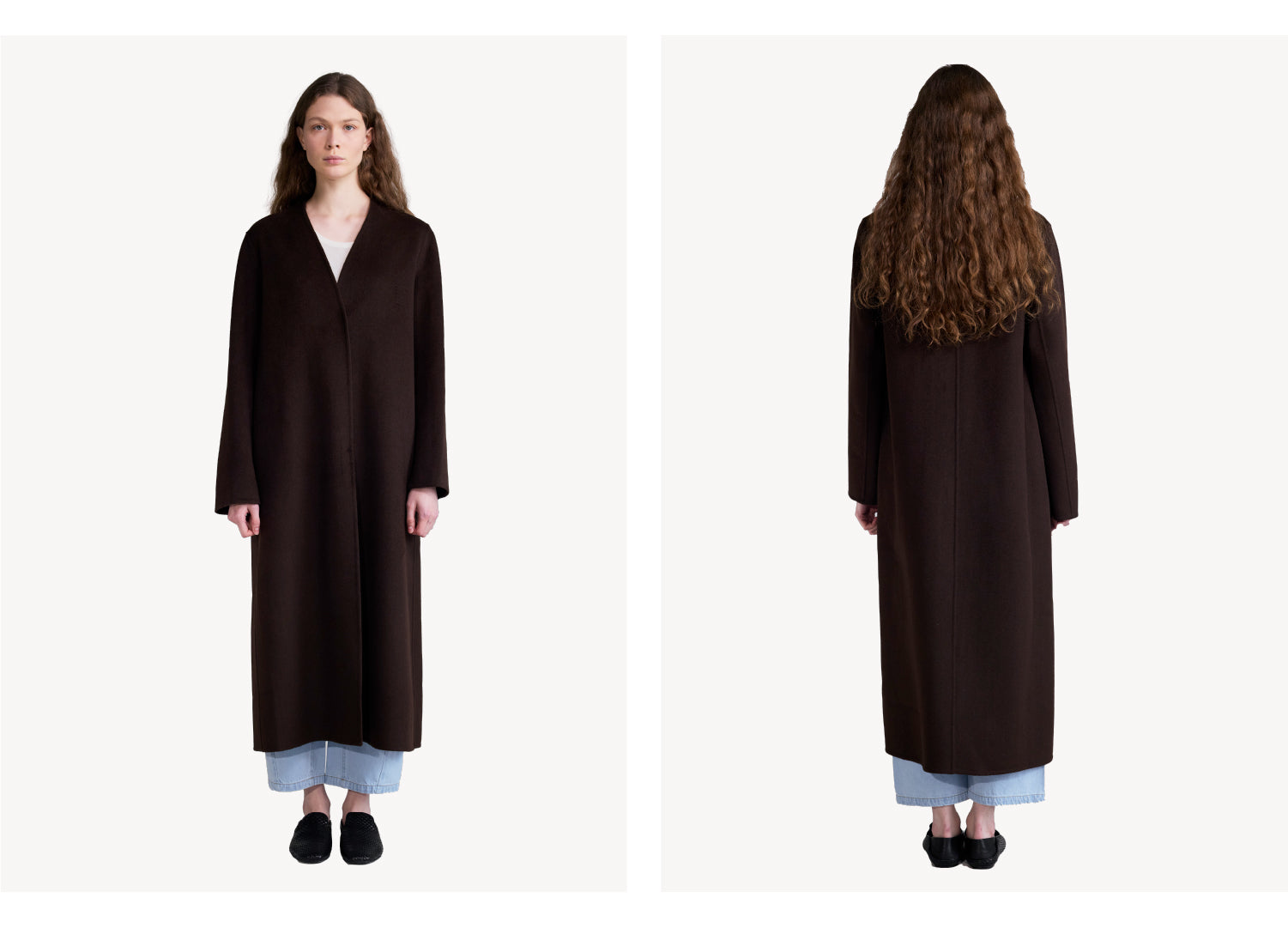 Minimalist Wool Coat